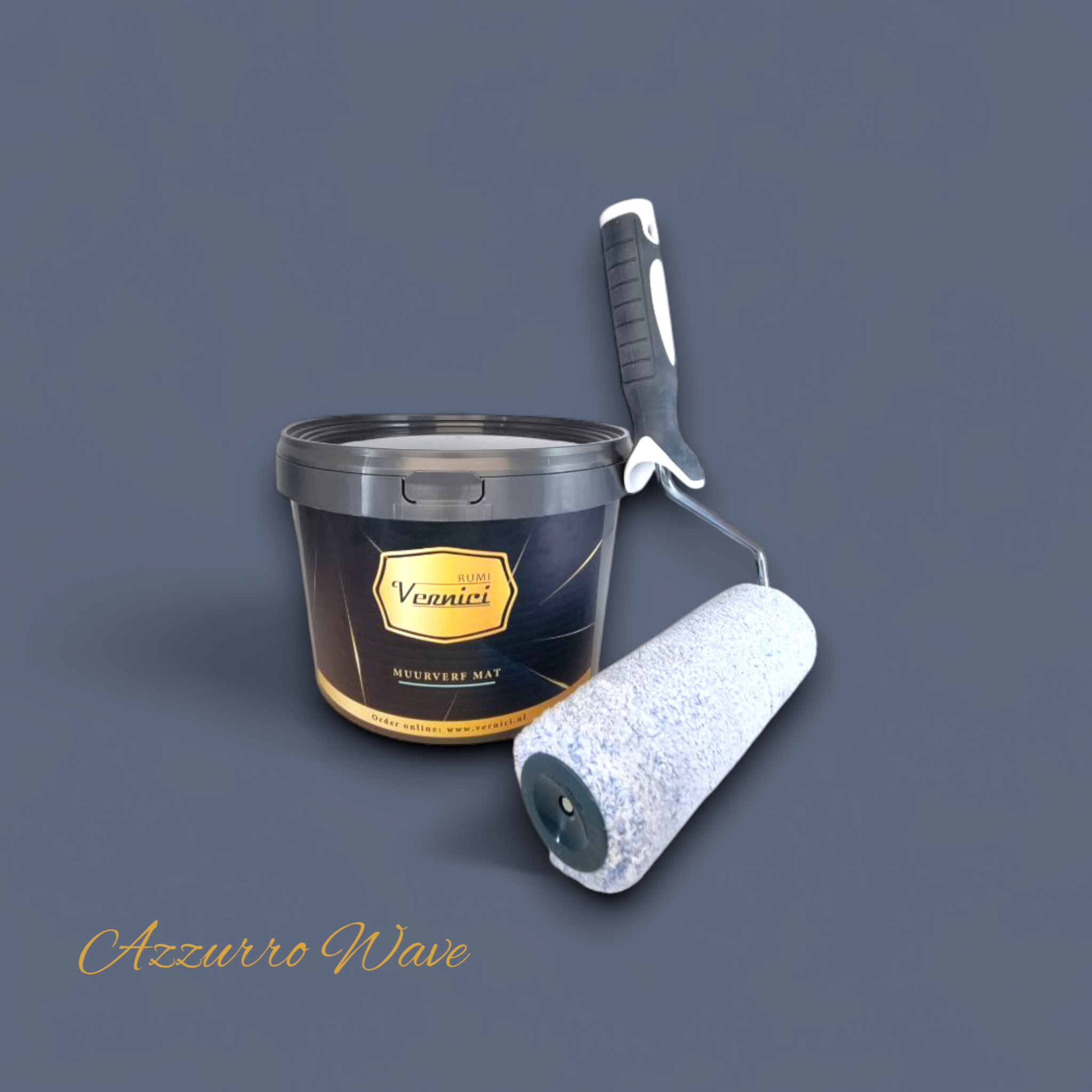 Azzurro Wave muurverf