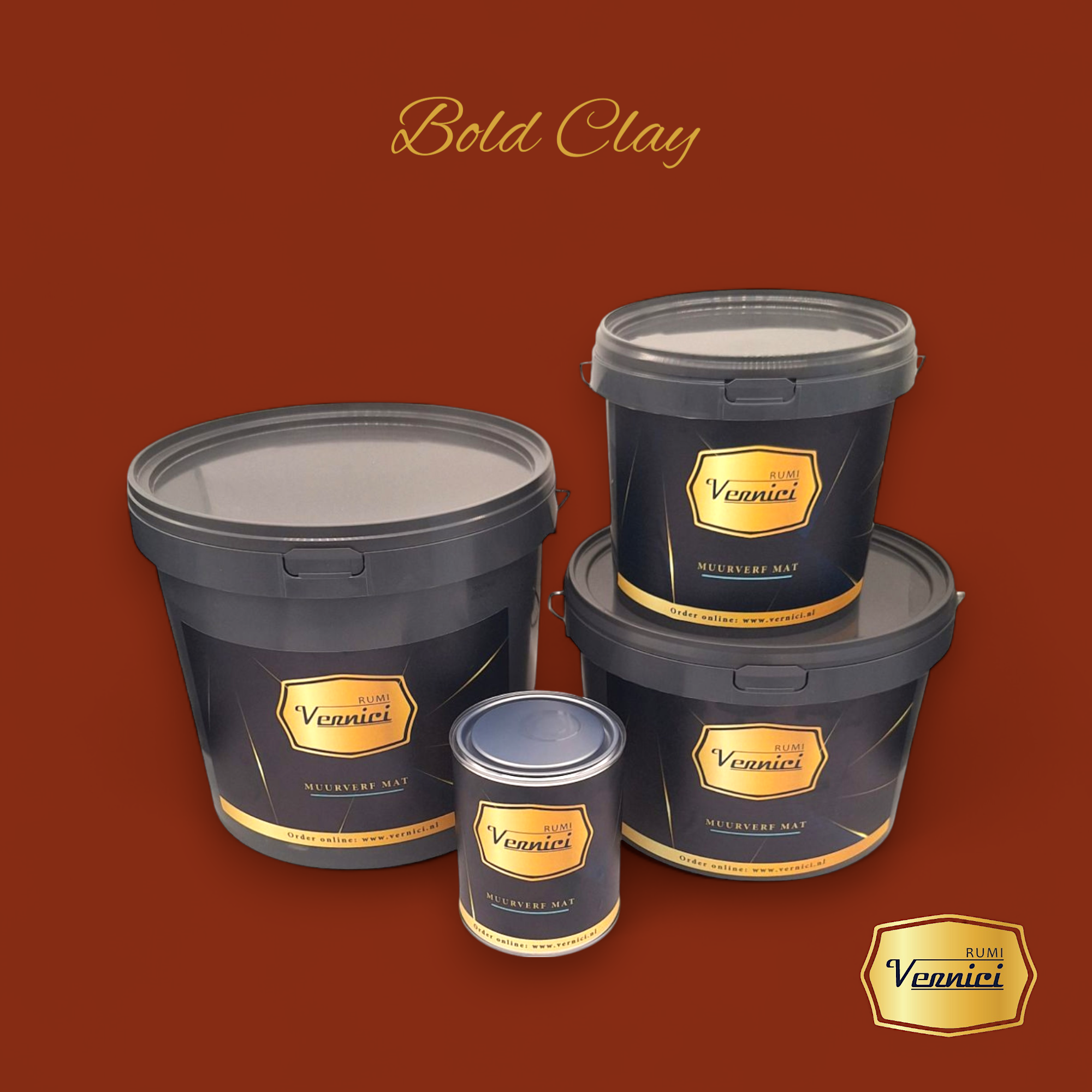 Bold Clay muurverf